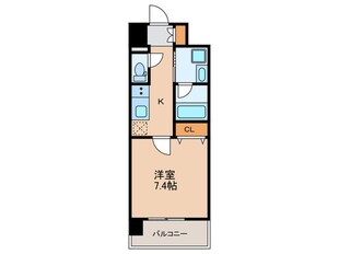 リシュドール大須の物件間取画像